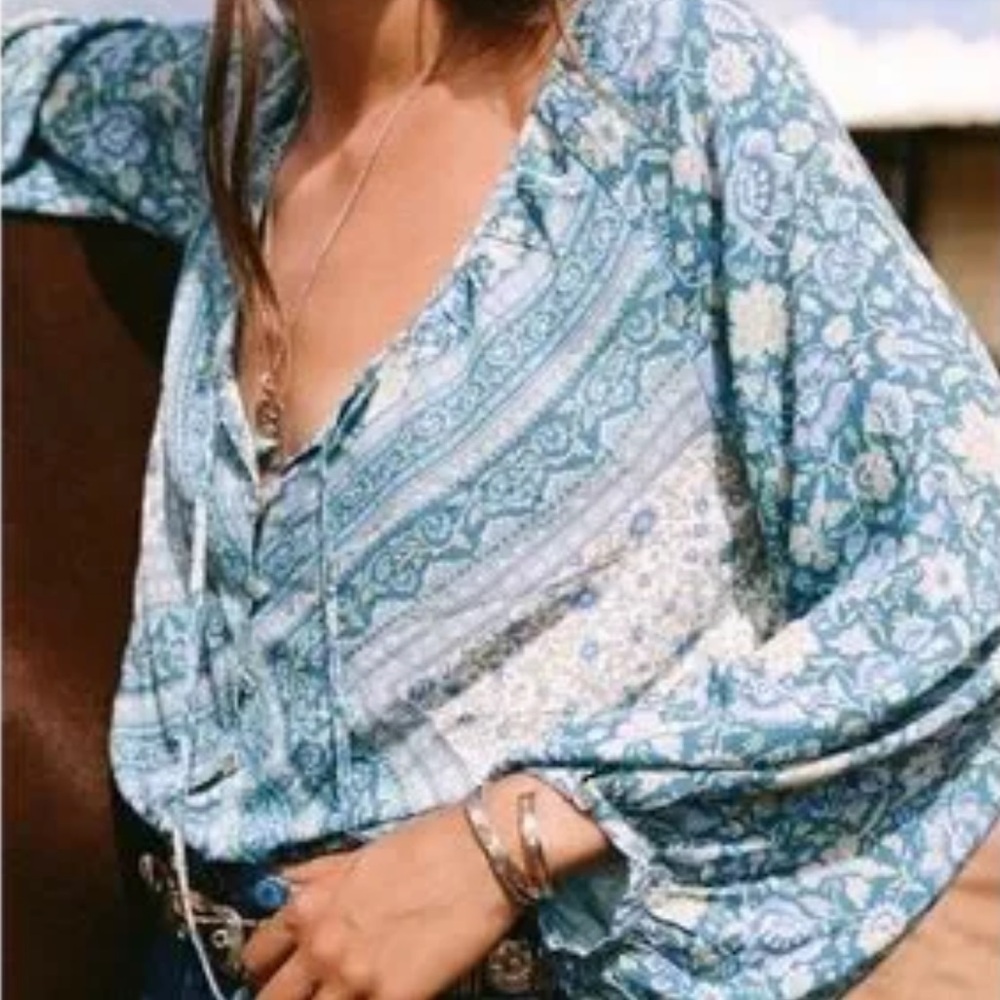 Arnhem Liberty blouse in Indigo